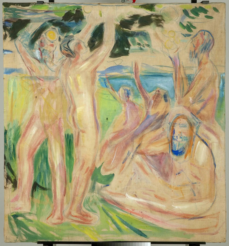 Drzewo życia: prawa część - Edvard Munch