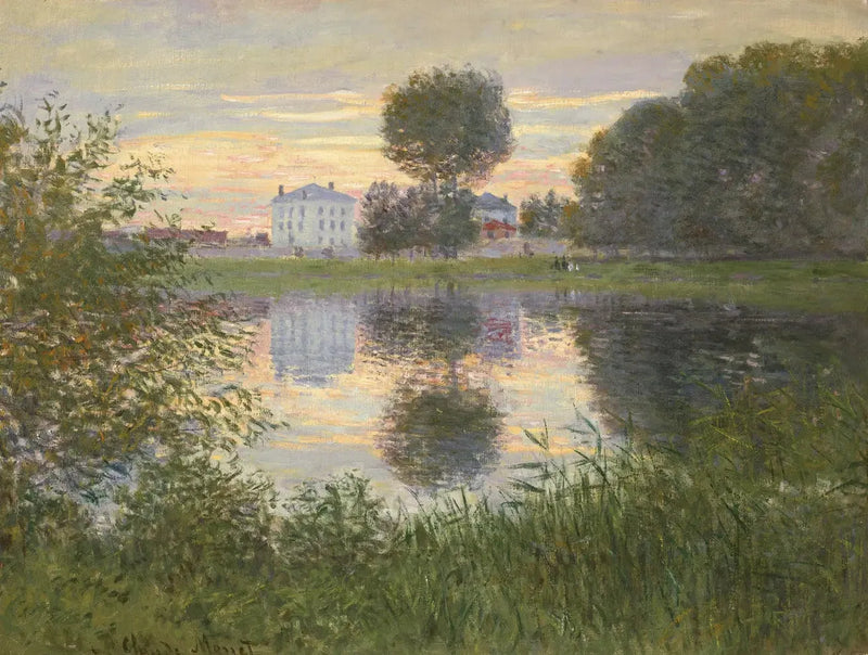Drzewo w kuli, Argenteuil - Claude Monet