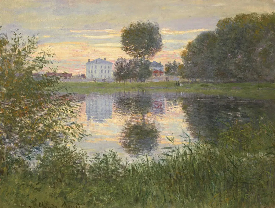 Drzewo w kuli, Argenteuil - Claude Monet