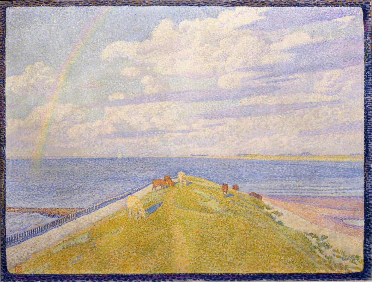 L'Arc en ciel - Théo van Rysselberghe image 1 reproduction réalisée par Alpha Reproduction