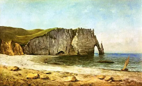 Morska Arkada z Étretat - Gustave Courbet