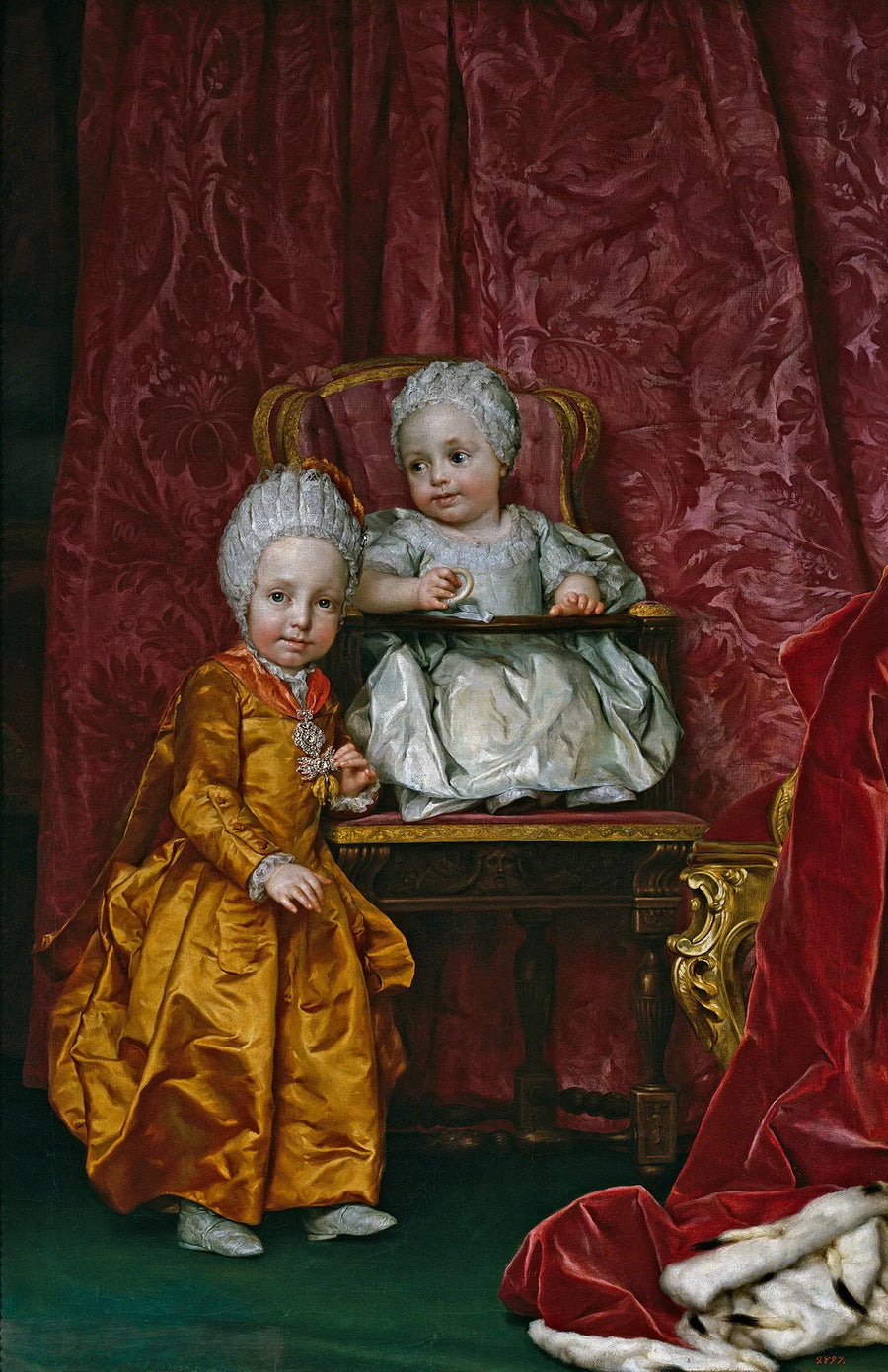 Arcyksiążę Ferdynand i arcyksiężna Maria Anna Austriaczka - Anton Raphael Mengs