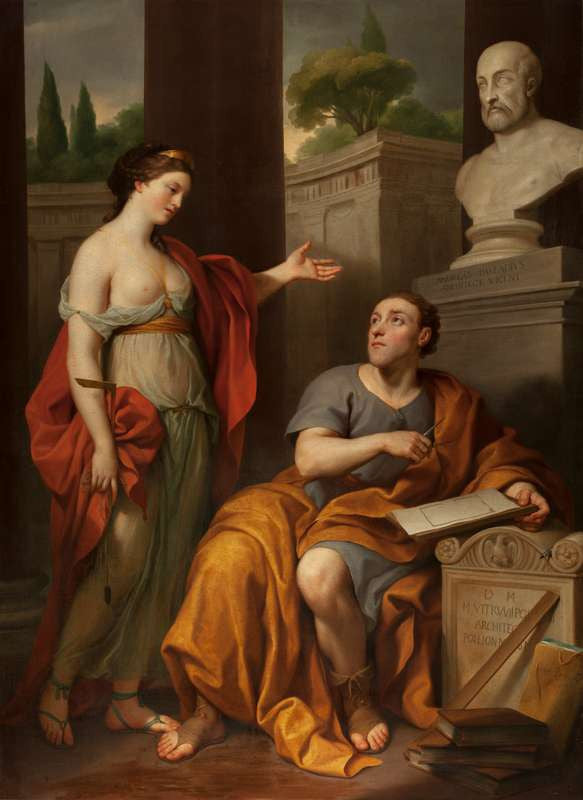 Architekt i jego muza. Portret Jamesa Caulfielda, lorda Charlemont - Anton Raphael Mengs