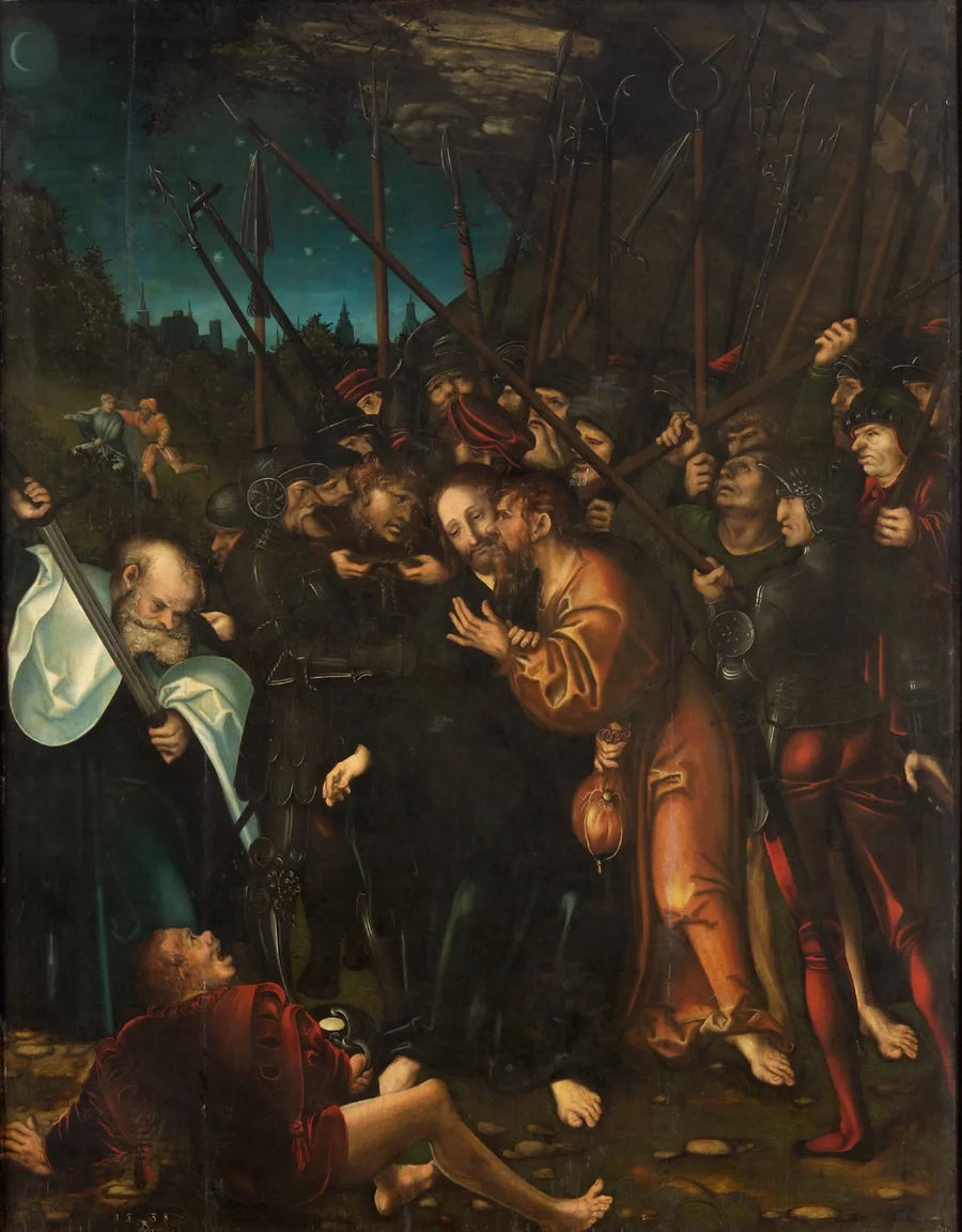 Aresztowanie Chrystusa - Lucas Cranach Starszy