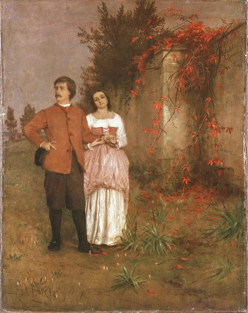 Artysta i jego żona - Arnold Böcklin