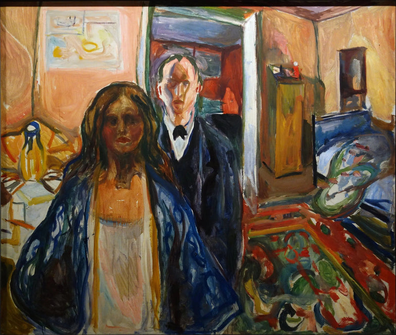 Artysta i jego model - Edvard Munch