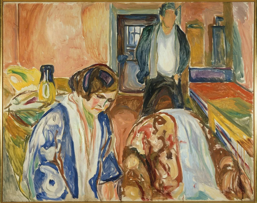 Artysta i jego model - Edvard Munch