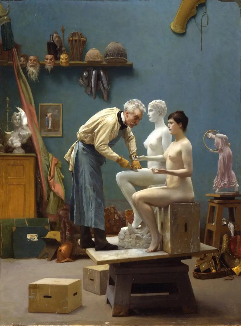 Artysta rzeźbiarz Tanagra - Jean-Léon Gérôme