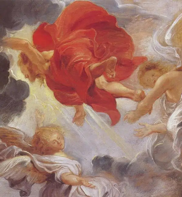 Wniebowstąpienie Chrystusa (Łukasz 24, 50-53), 1620 - Peter Paul Rubens