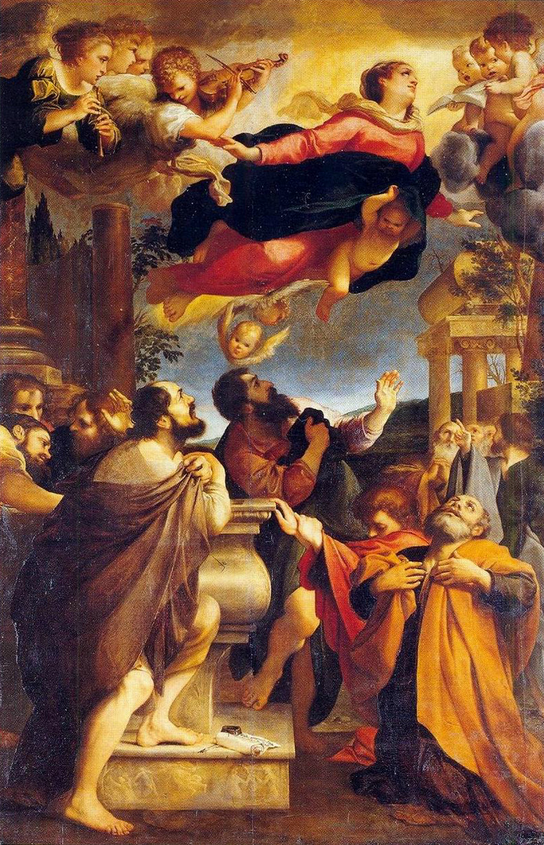 Wniebowzięcie Najświętszej Maryi Panny - Annibale Carracci