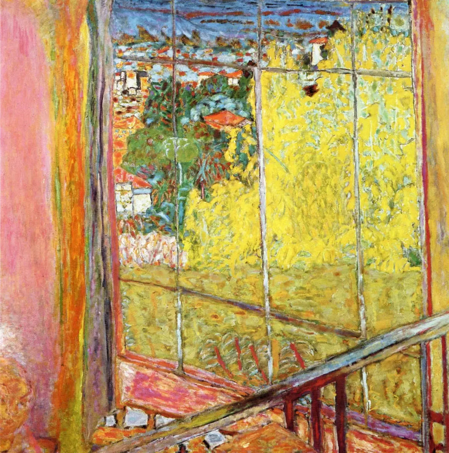 Pracownia z mimozą - Pierre Bonnard