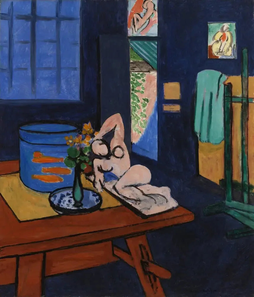Pracownia z czerwonymi rybkami - Henri Matisse