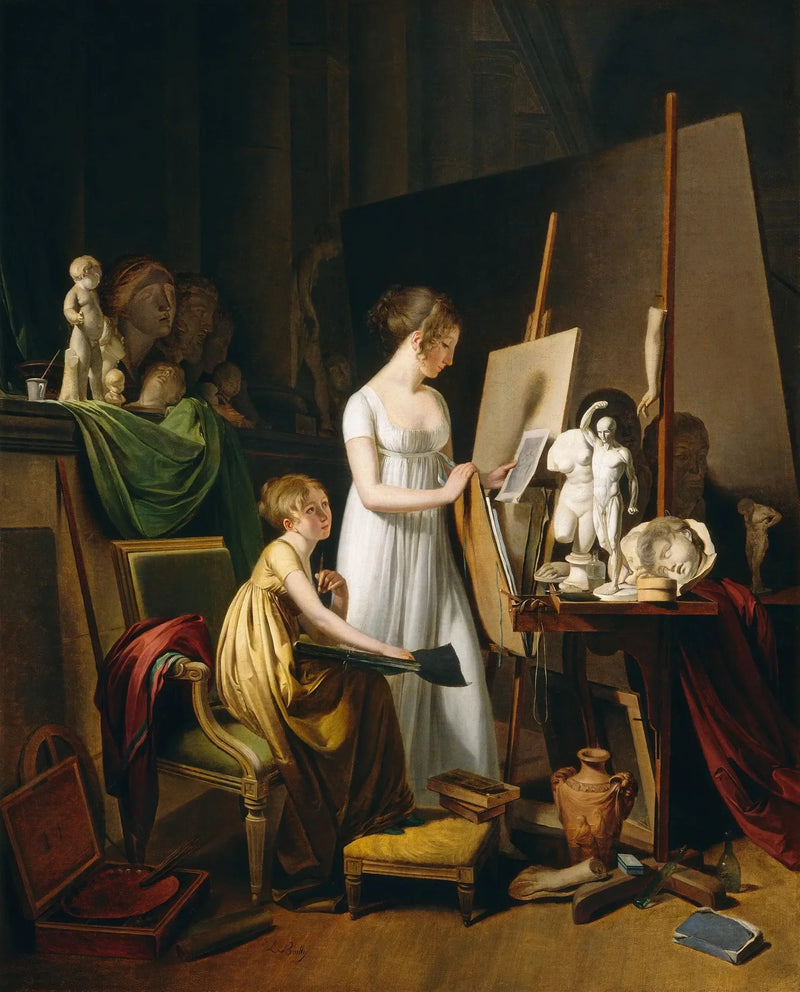 Pracownia malarza - Louis-Leopold Boilly