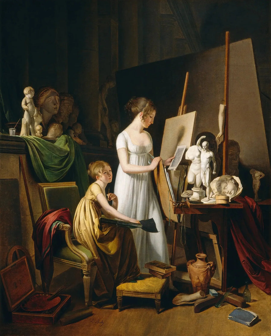 Pracownia malarza - Louis-Leopold Boilly