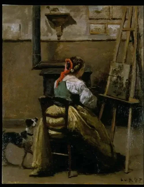 Atelier de Corot - Jean-Baptiste Camille Corot
