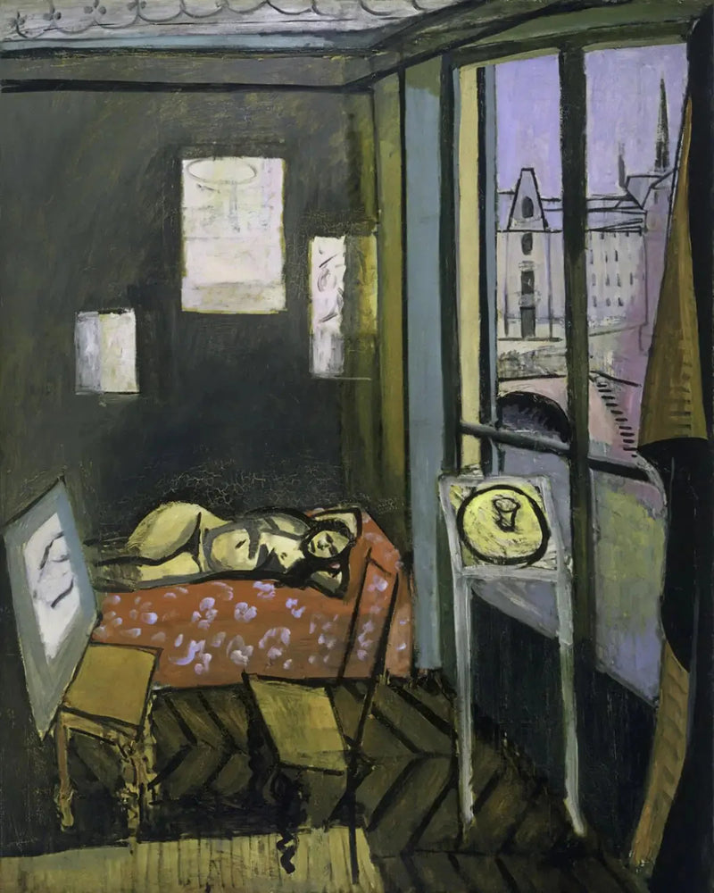 Pracownia, nabrzeże Saint-Michel - Henri Matisse