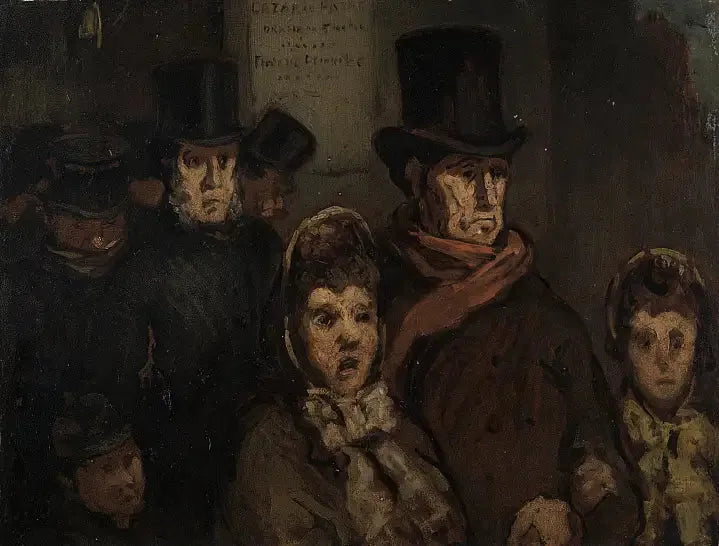 Oczekiwanie - Honoré Daumier