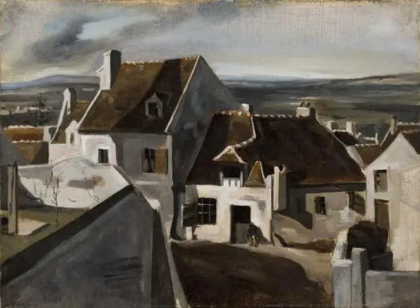 Karczma w Montigny-les-Cormeilles - Jean-Baptiste Camille Corot