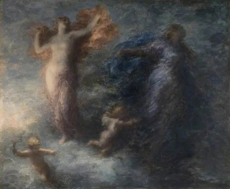 Wschód słońca i Noc - Henri Fantin-Latour