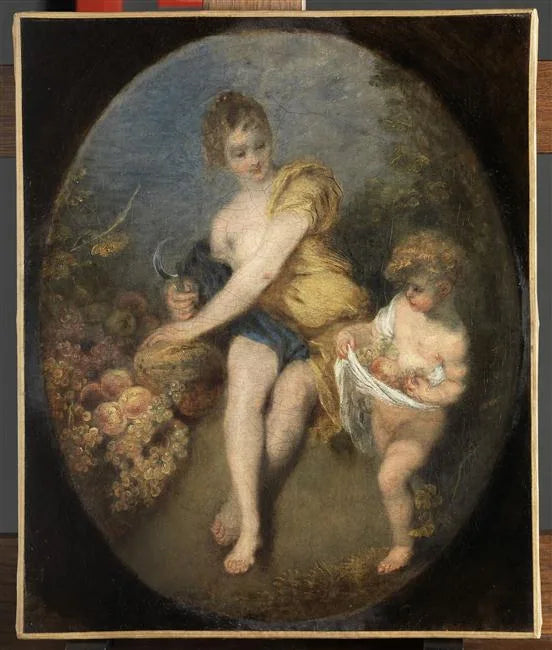 Jesień - Antoine Watteau