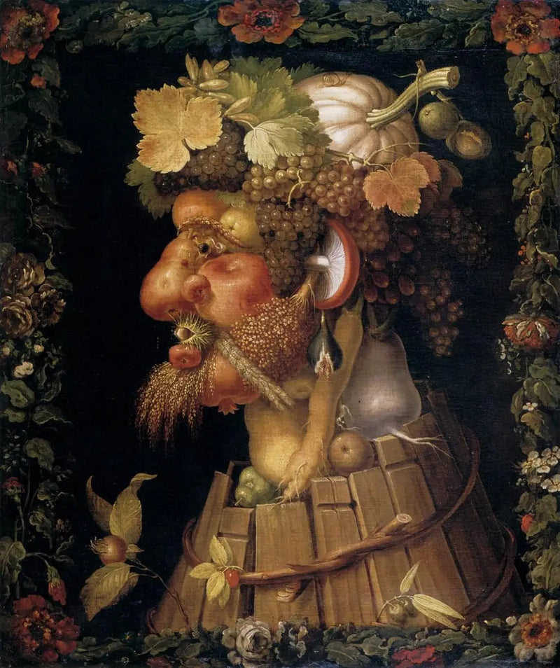Jesień - Giuseppe Arcimboldo
