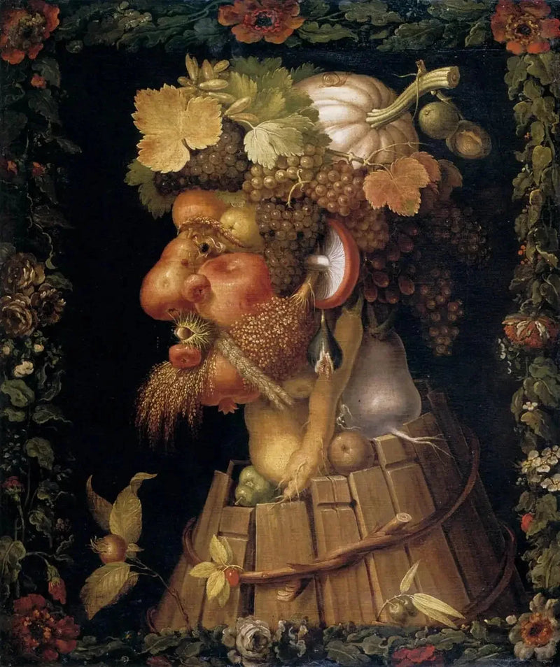 Jesień - Giuseppe Arcimboldo