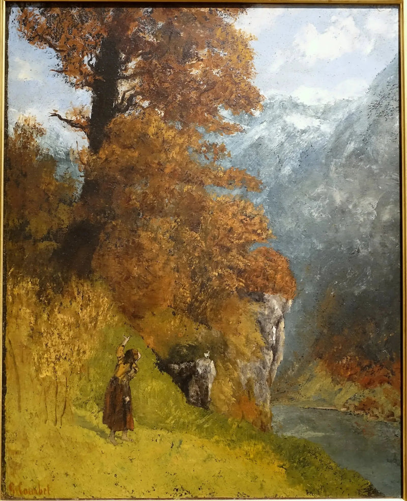 Jesień - Gustave Courbet