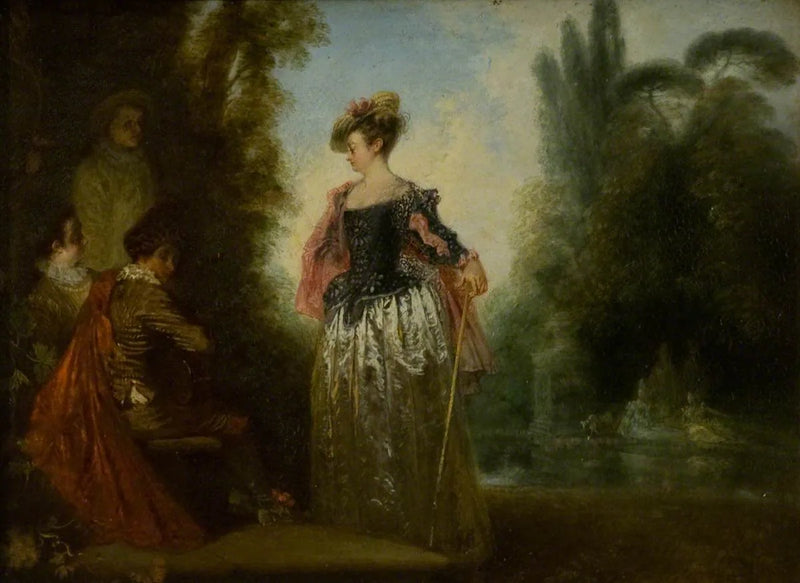 Przygodniczka - Antoine Watteau