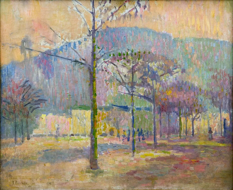 Aleja Saint-Paul i Côte Sainte-Catherine, Rouen - Robert Antoine Pinchon