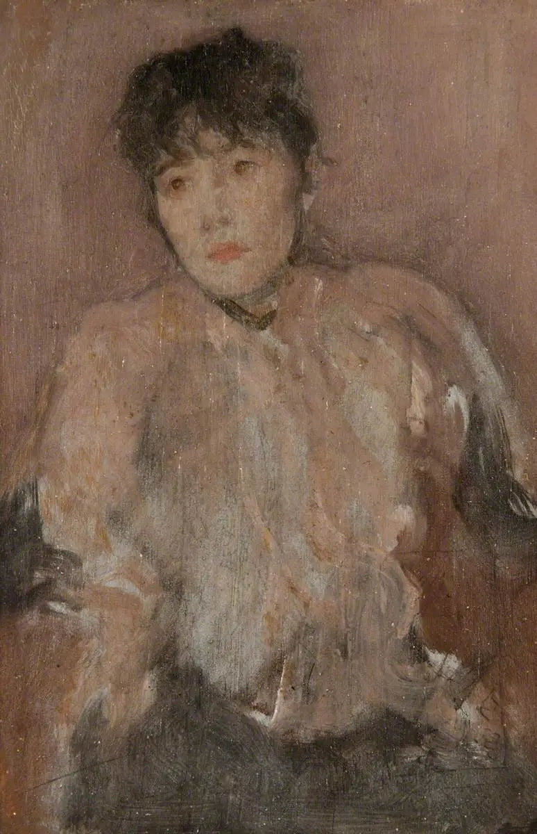 Różowy szal - James Abbott McNeill Whistler