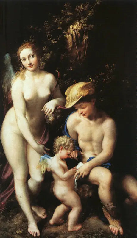 Edukacja Kupidyna - Antonio da Correggio