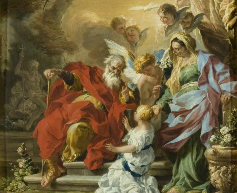 Edukacja Maryi - Francesco Solimena