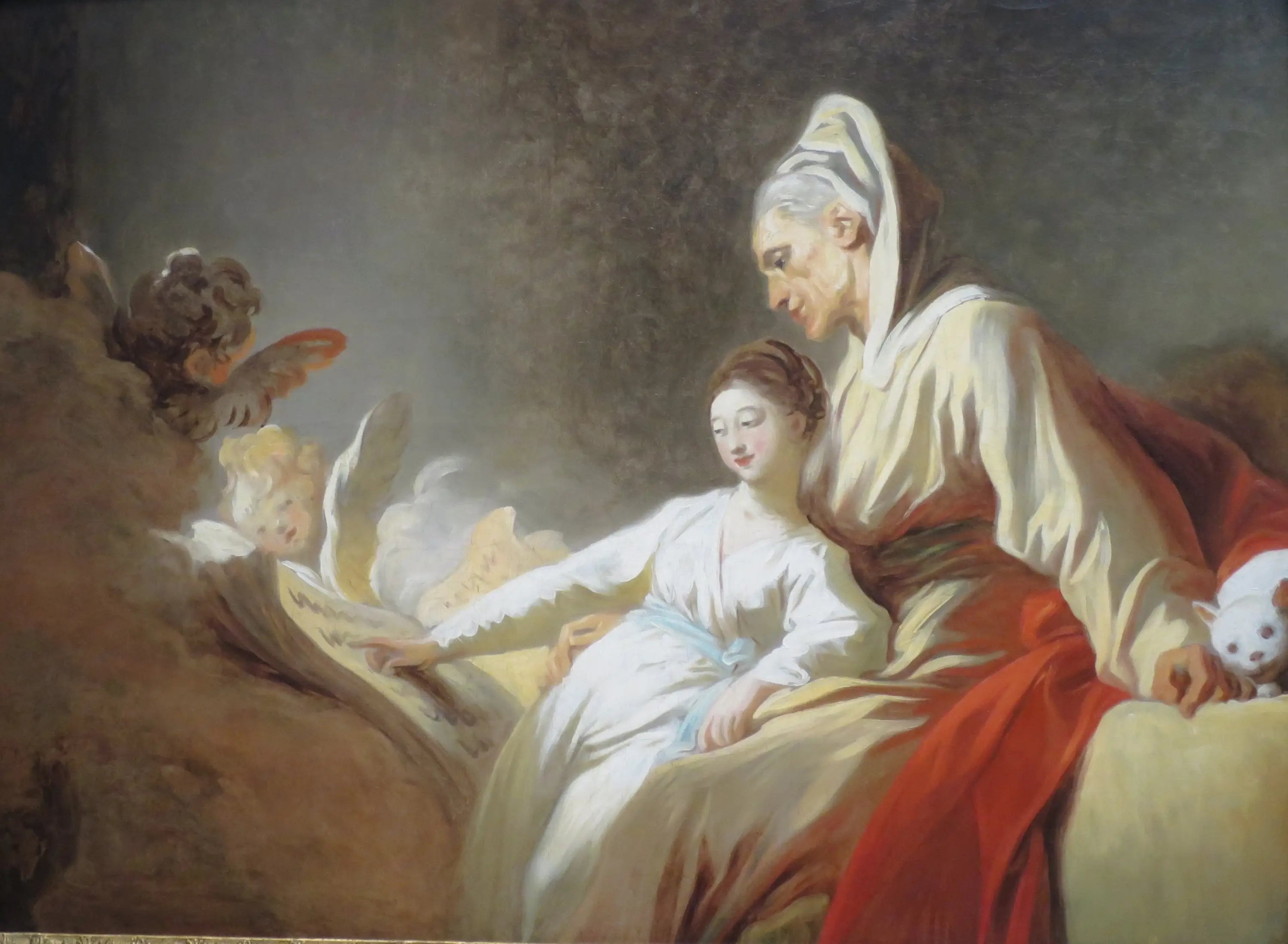 L’Éducation de la Vierge - Jean-Honoré Fragonard - Alpha Reproduction