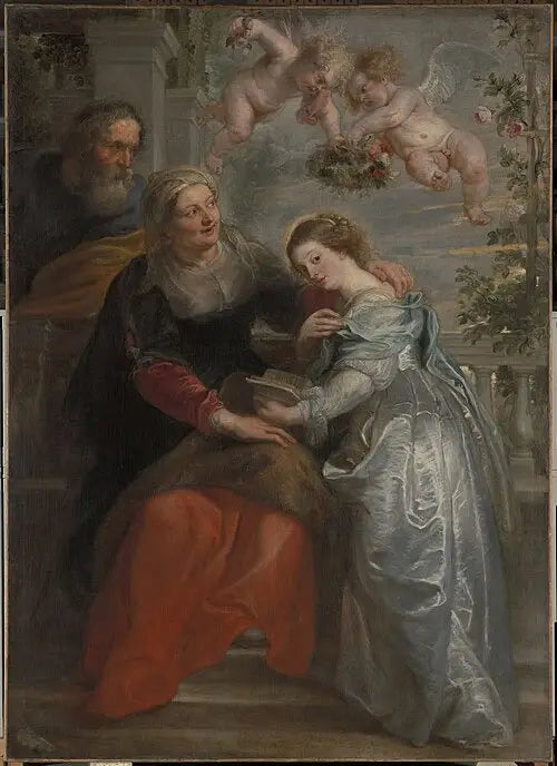 Edukacja dziewicy - Peter Paul Rubens