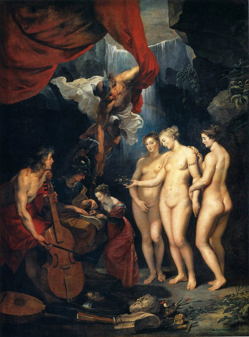 Edukacja Marii Medycejskiej - Peter Paul Rubens