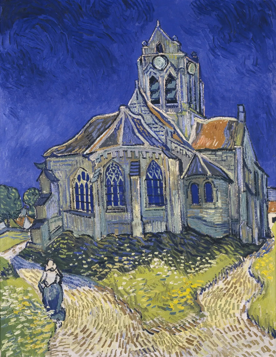 Kościół w Auvers-sur-Oise - Vincent van Gogh