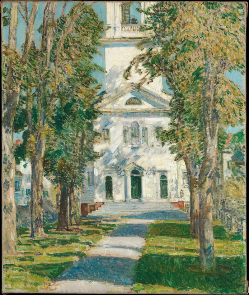 Kościół w Gloucester - Childe Hassam