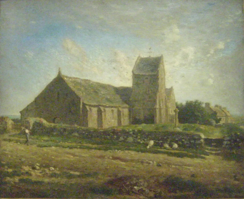 Kościół w Gréville - Jean-François Millet