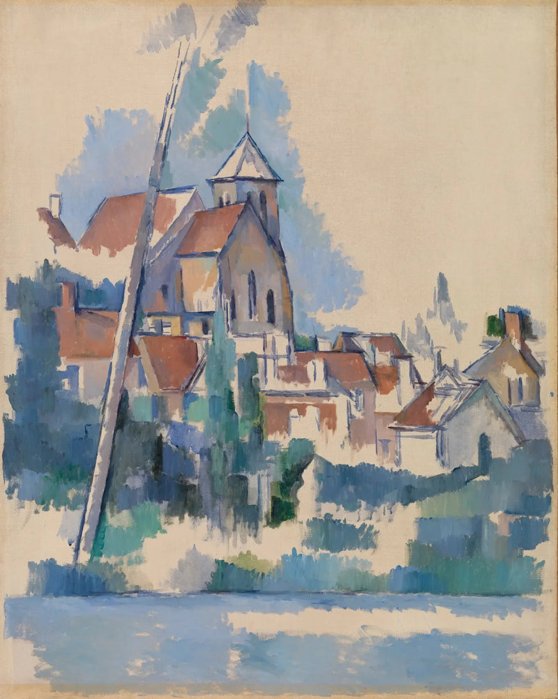 Kościół w Montigny-sur-Loing - Paul Cézanne