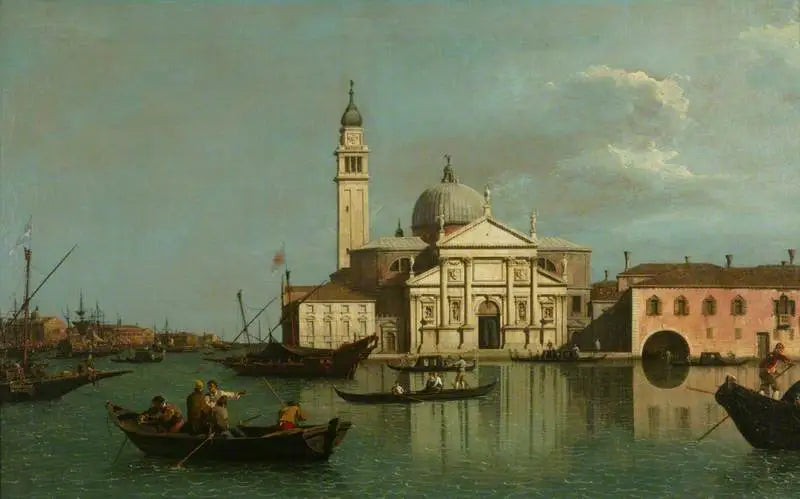 Kościół San Giorgio Maggiore, Wenecja - Canaletto