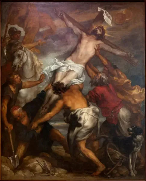 Wzniesienie krzyża - Antoine van Dyck