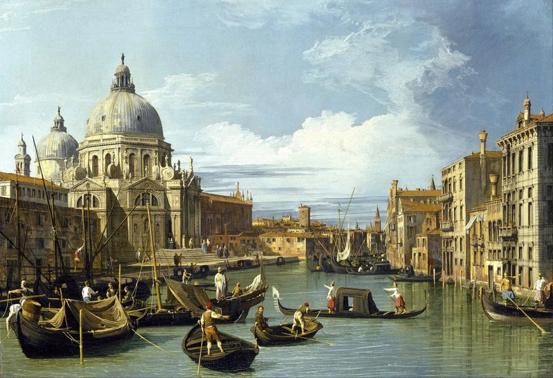 Ujście Wielkiego Kanału, Wenecja - Canaletto