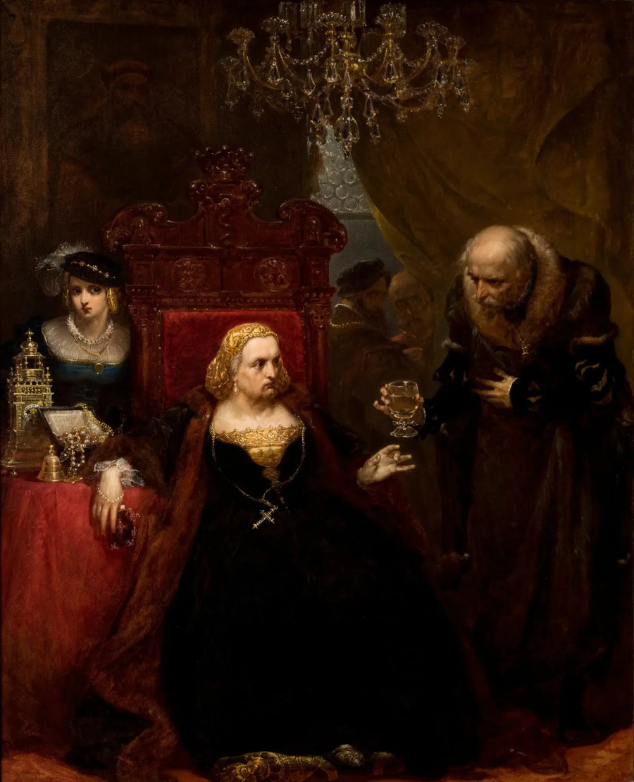 Zatrucie królowej Bony - Jan Matejko
