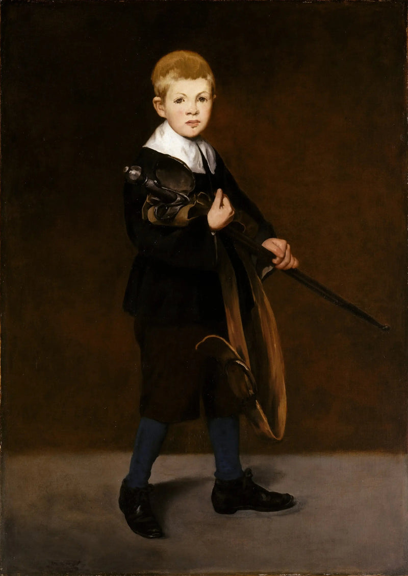 Dziecko z mieczem - Édouard Manet