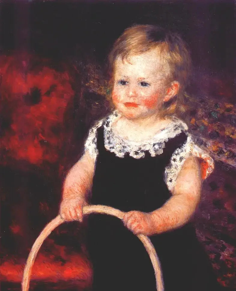 Dziecko z hula-hopem - Pierre-Auguste Renoir