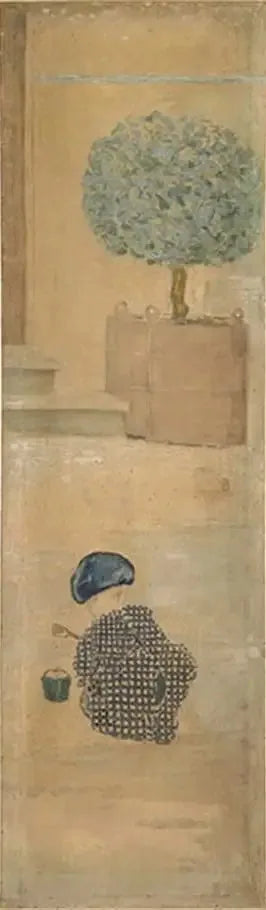 Dziecko przy piaskowym zamku - Pierre Bonnard