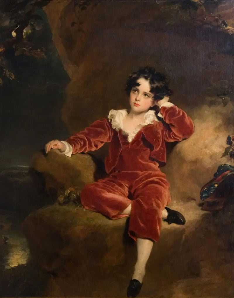 Dziecko w czerwonym - Thomas Lawrence