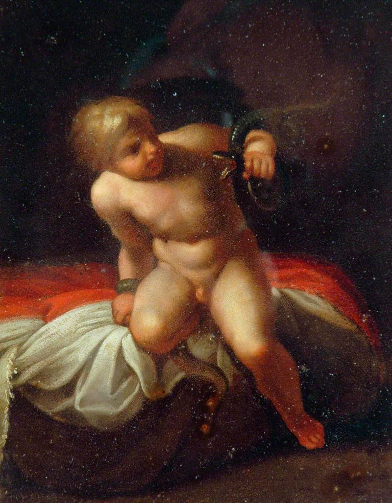 Dziecko Herkules - Annibale Carracci