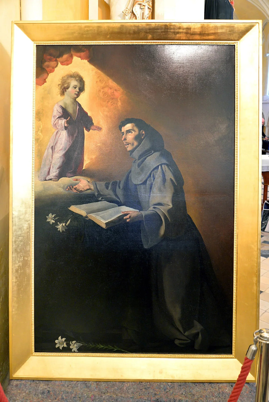 Dzieciątko Jezus ukazujące się św. Antoniemu z Padwy - Francisco de Zurbarán