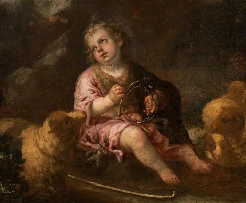 Dzieciątko Jezus jako Dobry Pasterz - Bartolomé Esteban Murillo